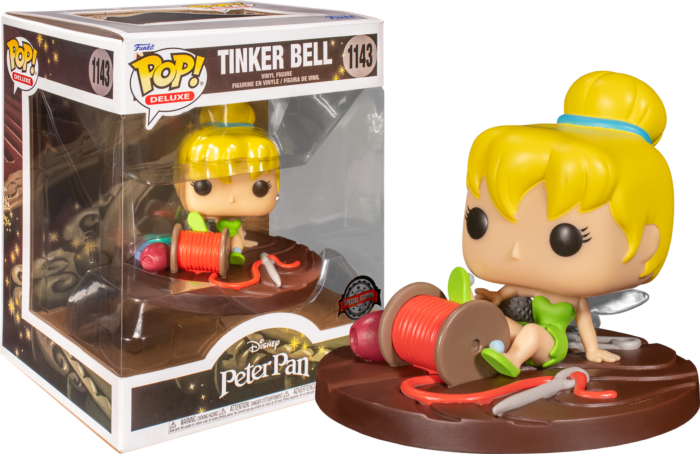 Funko Pop! Peter Pan - Tinker Bell with Spool Deluxe #1143 - Real Pop Mania