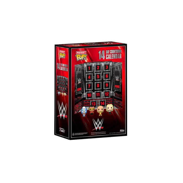 Funko - WWE - 14 Day Pocket Pop! Vinyl Figure Countdown Calendar