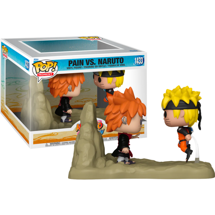 Funko Pop! Moment - Naruto: Shippuden - Pain Vs. Naruto #1433