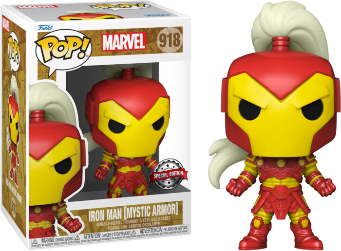 Funko Pop! Iron Man - Iron Man with Mystic Armor #918 - Real Pop Mania