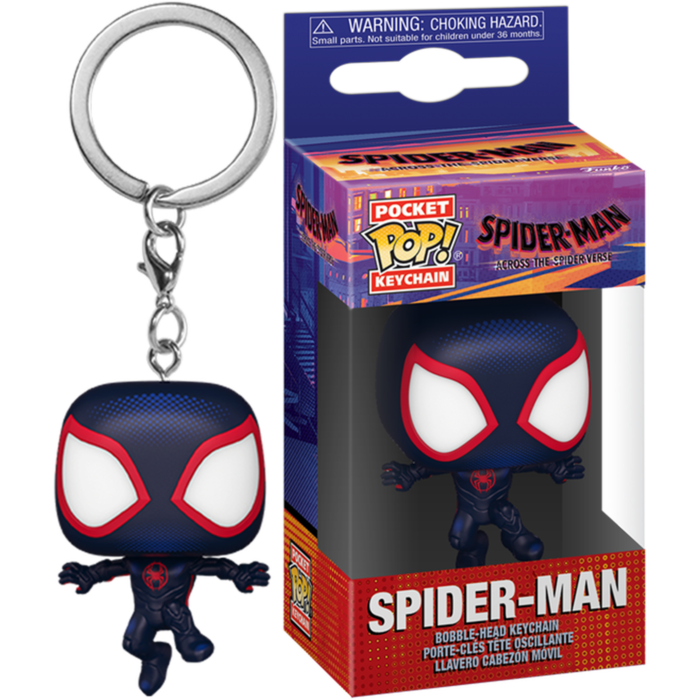 Spiderman and Spidergwen Key Ring