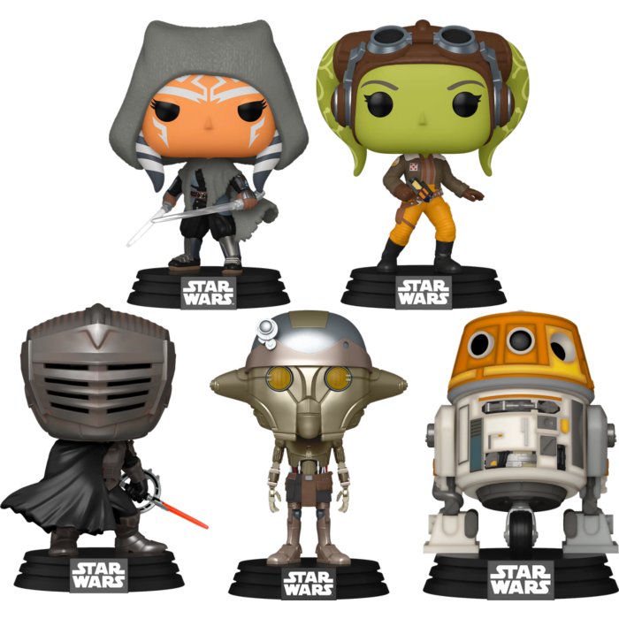 Funko Pop! Star Wars: Ahsoka - the New Republic Era - Bundle (Set of 5)