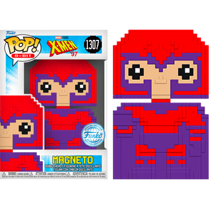 Funko Pop! X-Men '97 (2023) - Magneto 8-Bit #1307
