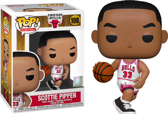 Funko Pop! NBA Basketball - Scottie Pippen Chicago Bulls #108 - Real Pop Mania