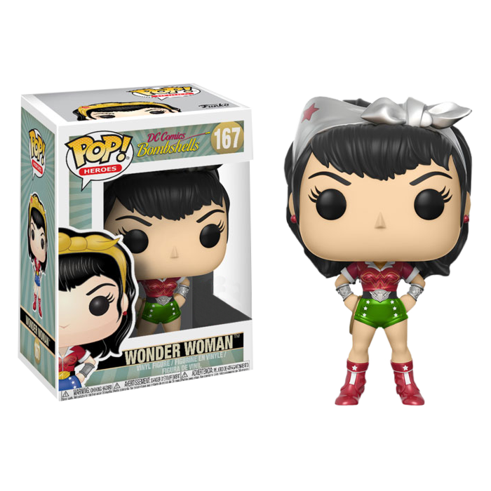 Funko Pop! DC Bombshells - Wonder Woman Holiday #167 - The Amazing Collectables