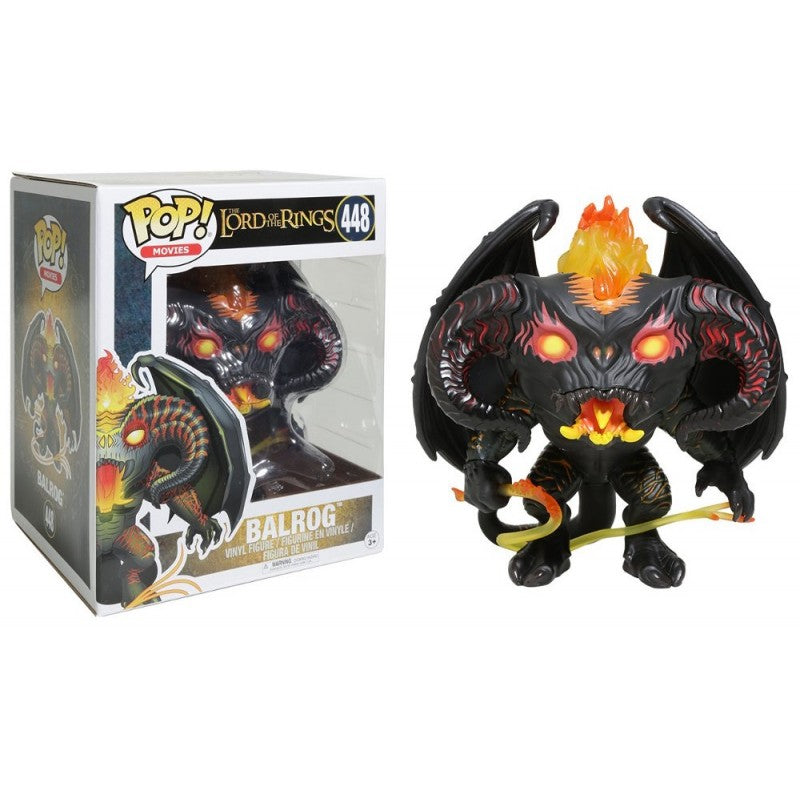 Funko Pop! The Lord of the Rings - Balrog Super Sized 6" #448 - Real Pop Mania