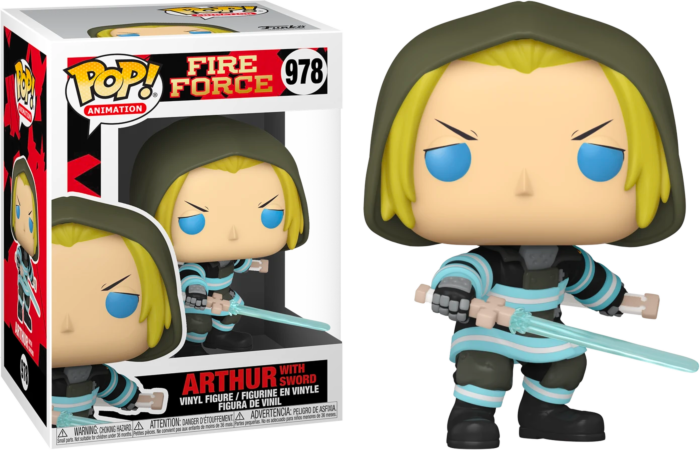 Funko Pop! Fire Force - Arthur with Sword #978 - Real Pop Mania