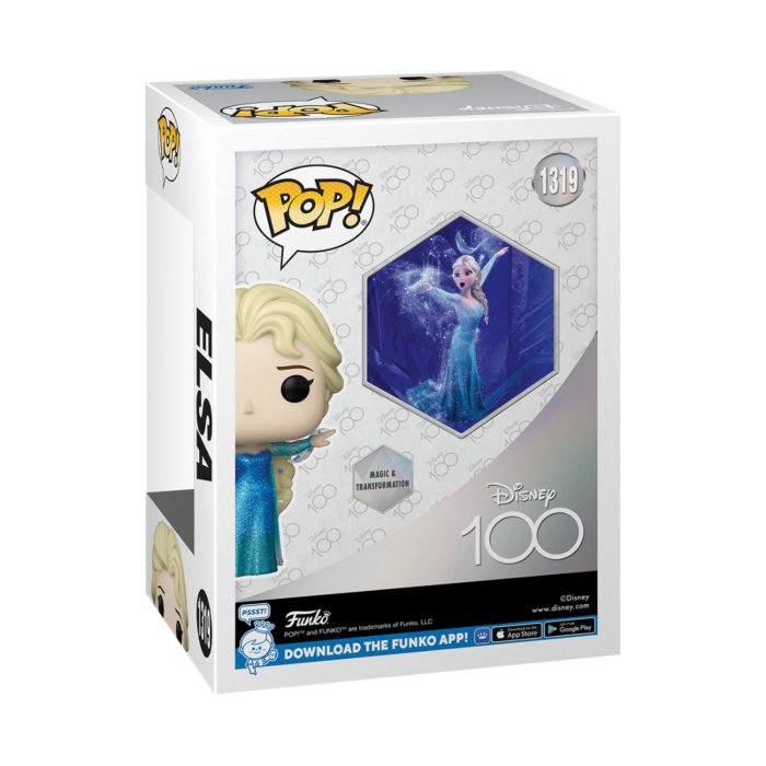 Funko Pop! Frozen (2013) - Elsa Disney 100th Diamond Glitter #1319