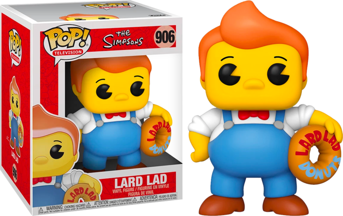 Funko Pop! The Simpsons - Lard Lad 6” Super Sized #906 - The Amazing Collectables