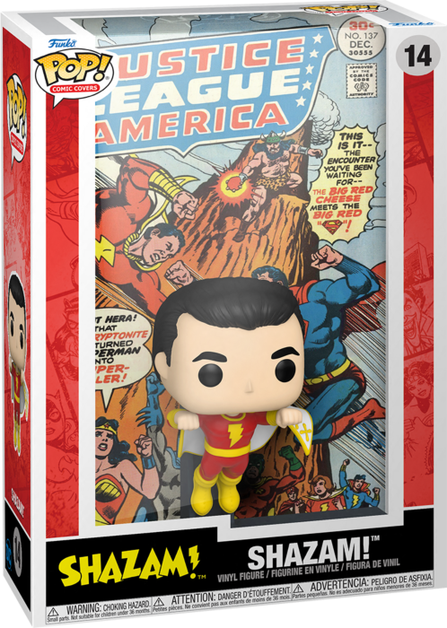 Funko Pop! Comic Covers - Shazam! - Justice League of America Vol. 1 Issue #137