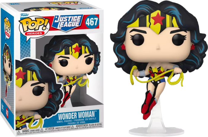 Funko Pop! Justice League - Wonder Woman #467 - The Amazing Collectables