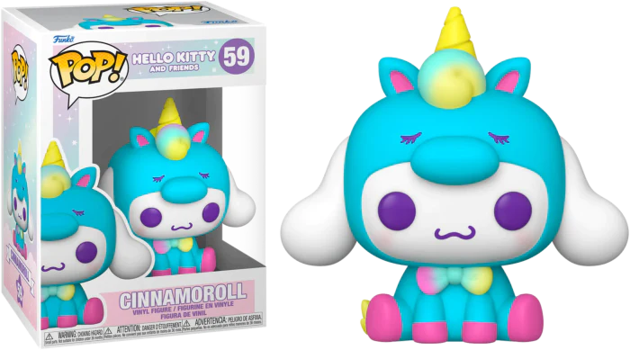 Funko Pop! Hello Kitty and Friends - Cinnamoroll Unicorn Party #59