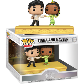 Funko Pop! Moment - The Princess and the Frog (2009) - Tiana & Naveen Disney 100th #1322
