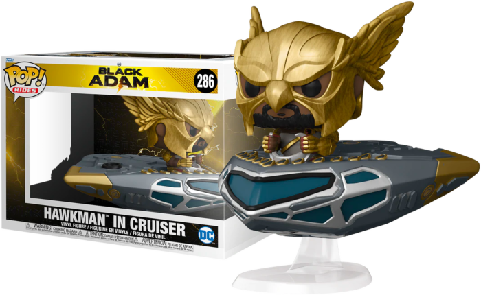 Funko Pop! Rides - Black Adam (2022) - Hawkman with Cruiser #286