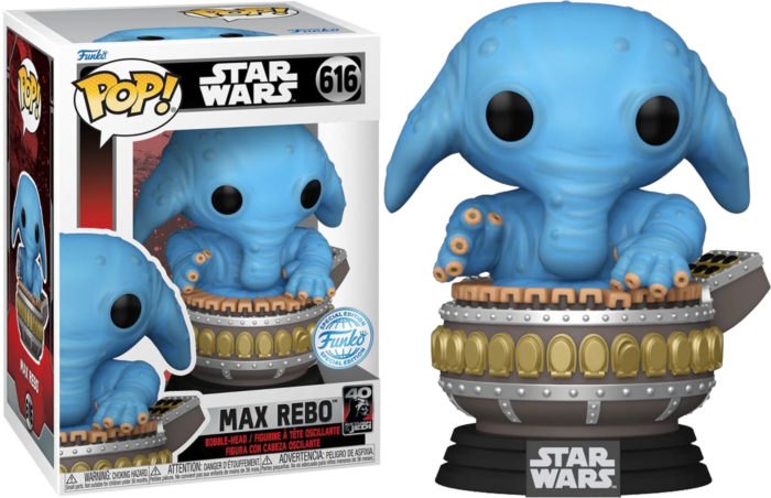 Funko Pop! Star Wars Episode VI: Return of the Jedi - Max Rebo 40th Anniversary #616