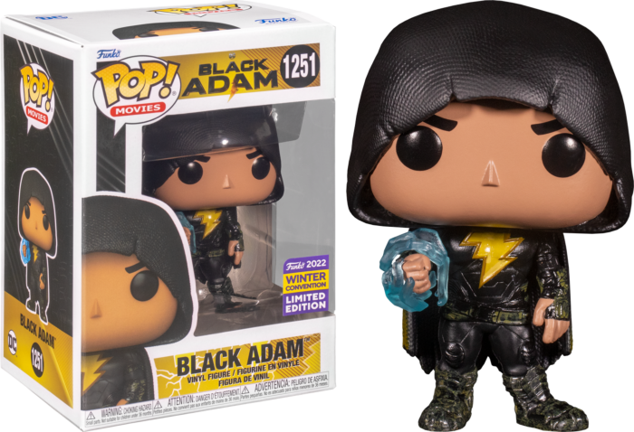 Funko Pop! Black Adam (2022) - Black Adam #1251 (2022 Winter Convention Exclusive)