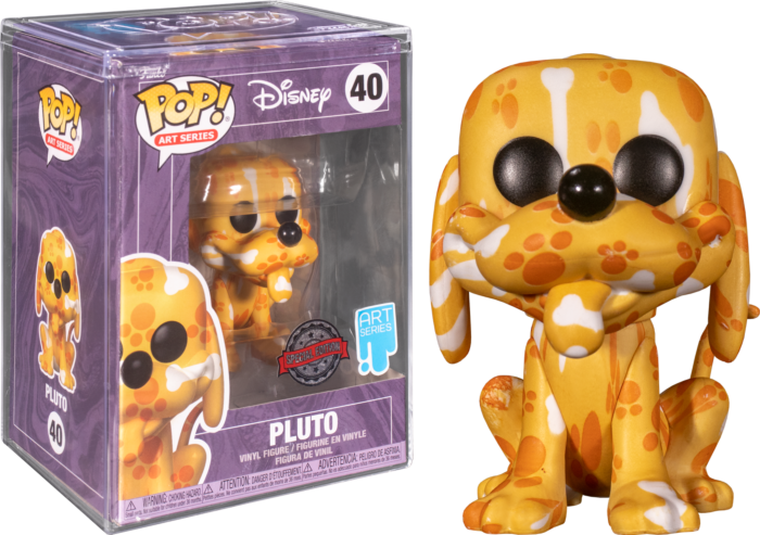 Funko Pop! Disney: Treasures of the Vault - Pluto Artist Series with Pop! Protector #40