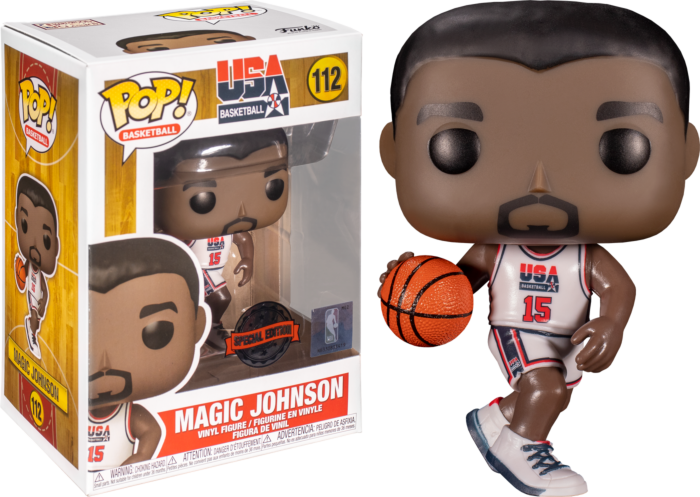 Magic Johnson USA Basketball 10'' Plush Figure