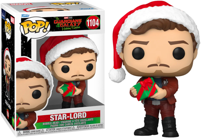 Funko Pop! The Guardians of the Galaxy Holiday Special - Star-Lord #1104 - Real Pop Mania