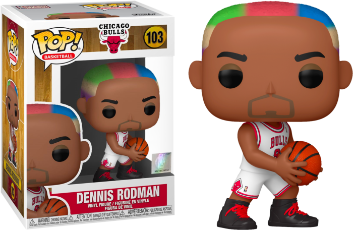 Funko Pop! NBA Basketball - Dennis Rodman Chicago Bulls #103 - Real Pop Mania