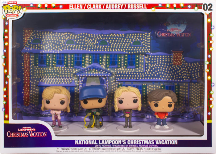 Funko Pop! National Lampoon's Christmas Vacation - Ellen, Clark, Audrey & Russell Deluxe Moment - 4-Pack #02