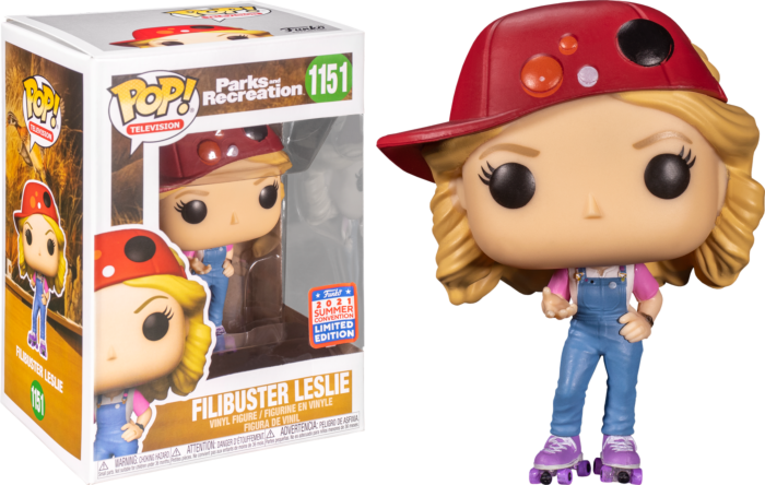 Funko Pop! Parks and Recreation - Filibuster Leslie #1151 (2021 Summer Convention Exclusive) - Real Pop Mania