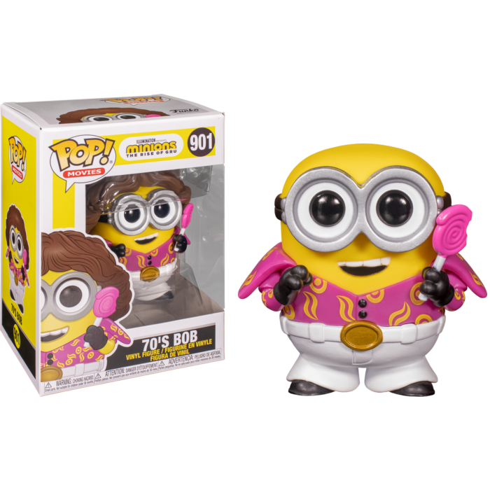 Funko Pop! Minions 2: The Rise Of Gru - 70s Bob #901 - The Amazing Collectables