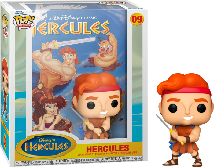 Funko Pop! VHS Covers - Hercules (1997) - Hercules with Sword #09 - Real Pop Mania