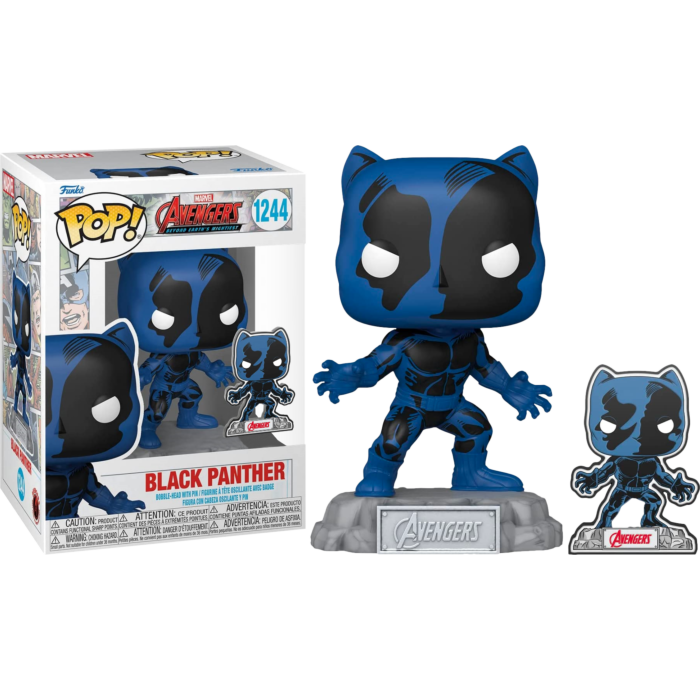 Funko Pop! Avengers: Beyond Earth'S Mightiest - Black Panther 60Th Ann