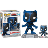 Funko Pop! Avengers: Beyond Earth's Mightiest - Black Panther 60th Anniversary with Enamel Pin #1244