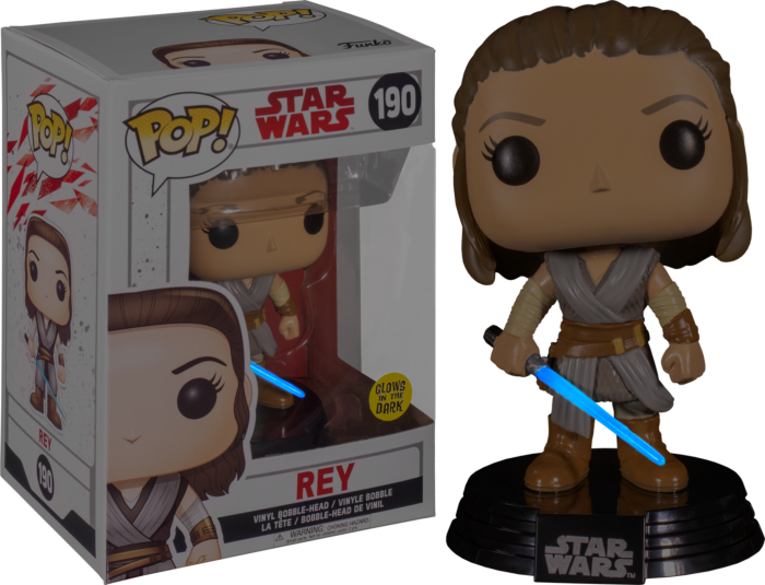 Funko Pop! Star Wars Episode VIII: The Last Jedi - Rey, Luke Skywalker, Chewbacca & BB-8 Rebel - 4-Pack - Real Pop Mania