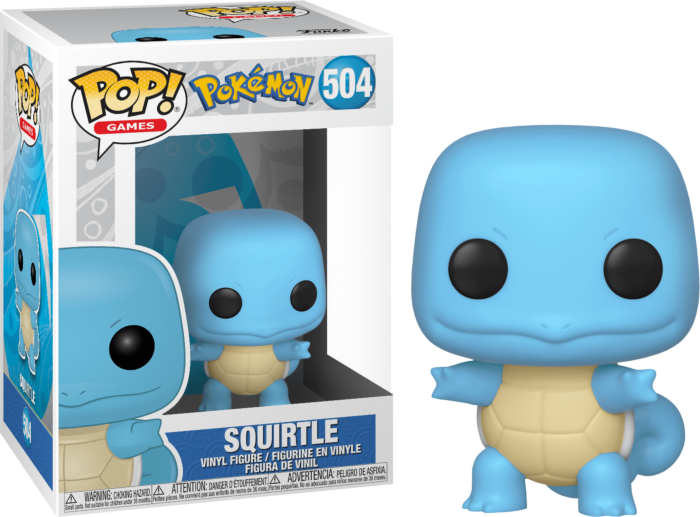 Funko Pop! Pokemon - Squirtle #504 - Real Pop Mania