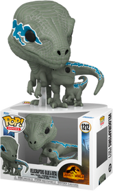 Funko Pop! Jurassic World: Dominion - Velociraptors Blue & Beta #1212 - Real Pop Mania