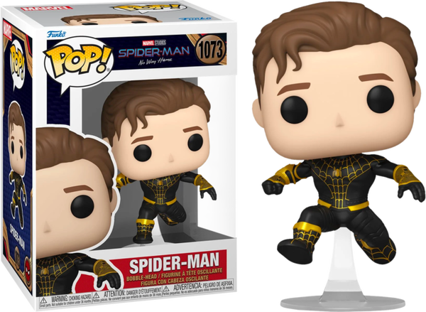 Funko Pop! Spider-Man: No Way Home - Spider-Man Unmasked Black Suit #1 Funko Pop! Spider-Man: No Way Home - Spider-Man Unmasked Black Suit #1