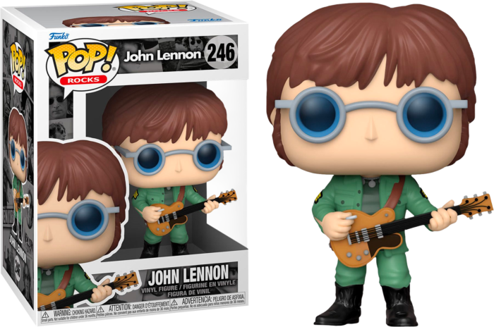 Funko Pop! John Lennon - John Lennon with Military Jacket #246 - Real Pop Mania