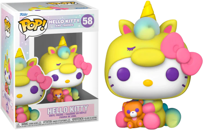 Funko Pop! Hello Kitty and Friends - Hello Kitty Unicorn Party #58