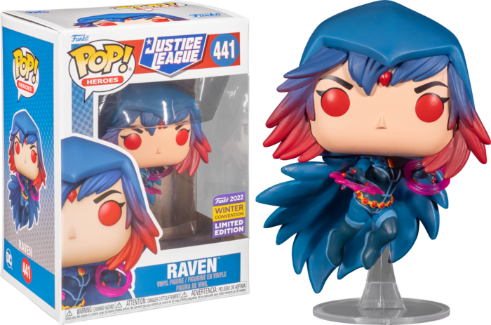 Funko Pop! Justice League - Raven #441 (2022 Winter Convention Exclusive)