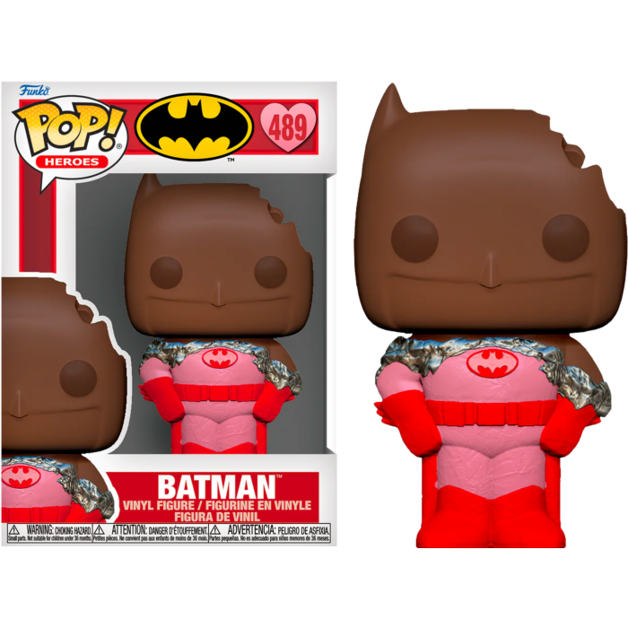Funko Pop! DC Comics: Valentines 2024 - Batman (Chocolate) #489