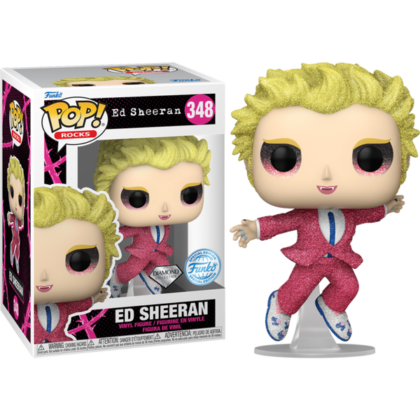 Funko Pop! Ed Sheeran - Ed Sheeran in Pink Suit Diamond Funko Pop! Ed Sheeran - Ed Sheeran in Pink Suit Diamond