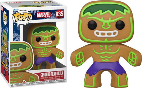 Funko Pop! Marvel: Holiday - Gingerbread Hulk #935