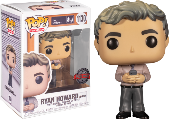 Funko Pop! The Office - Ryan Howard with Blonde Hair #1130 - Real Pop Mania