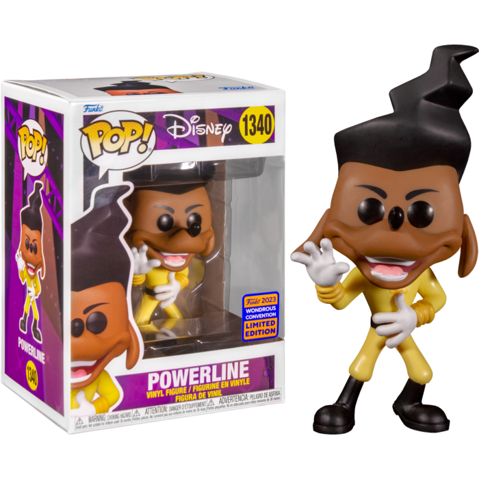 Funko Pop! A Goofy Movie - Powerline #1340 (2023 Wondrous Convention) - [Restricted Shipping]
