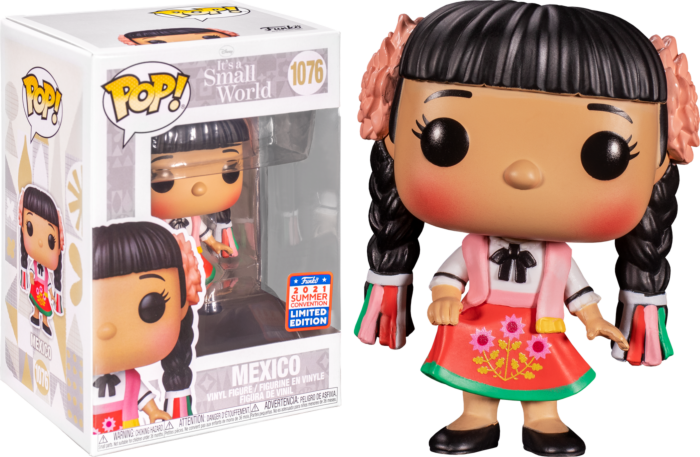 Funko Pop! Disney - It's A Small World Mexico #1076 (2021 Summer Convention Exclusive) - Real Pop Mania