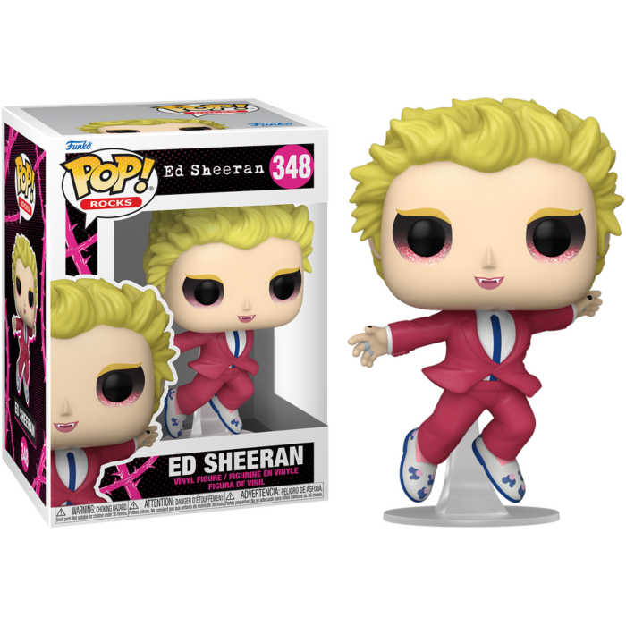 Funko Pop! Ed Sheeran - Ed Sheeren in Pink Suit #348