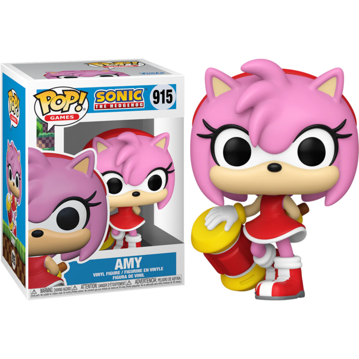 Funko Pop! Sonic the Hedgehog - Amy (with Hammer) #915