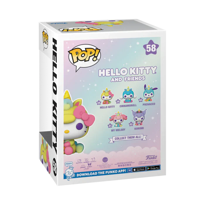 Funko Pop! Hello Kitty and Friends - Hello Kitty Unicorn Party #58