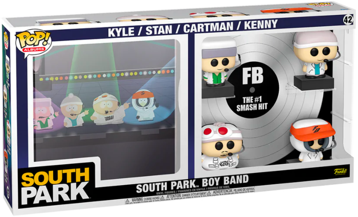 Funko Pop! Albums - South Park - Fingerbang / Boy Band Deluxe - 4-Pack
