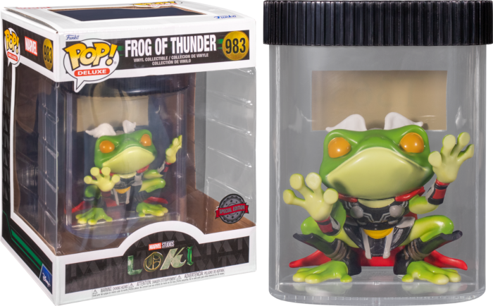 Funko Pop! Loki (2021) - Frog of Thunder Deluxe #983