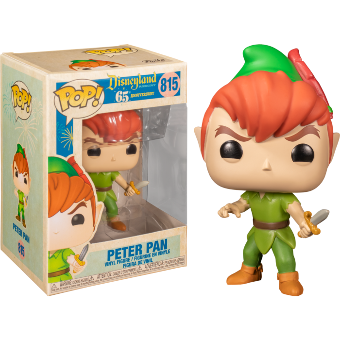 Funko Pop! Peter Pan - Peter Pan Disneyland 65th Anniversary #815 - The Amazing Collectables