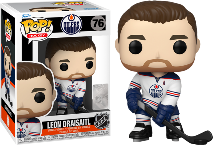 Funko Pop! NHL Hockey - Leon Draisaitl Edmonton Oilers #76 - Real Pop Mania